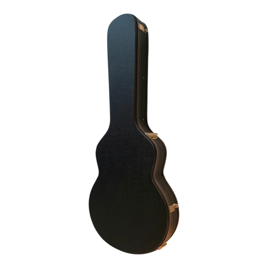 Luthier Jazz Thin-body Hardcase Black Leatheroid