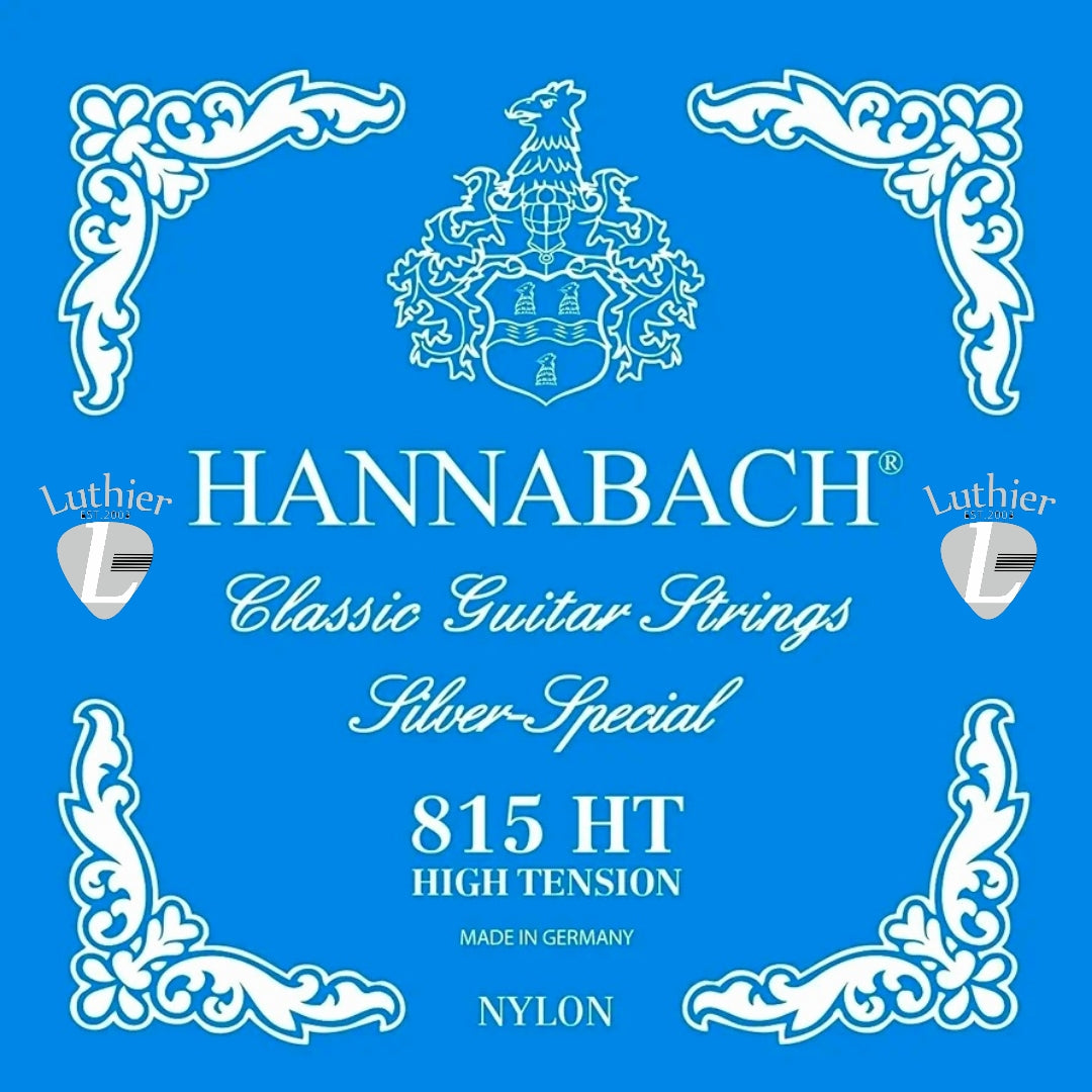 Hannabach 815HT Classical Guitar Strings - High Tension | SYF & Concert Performance