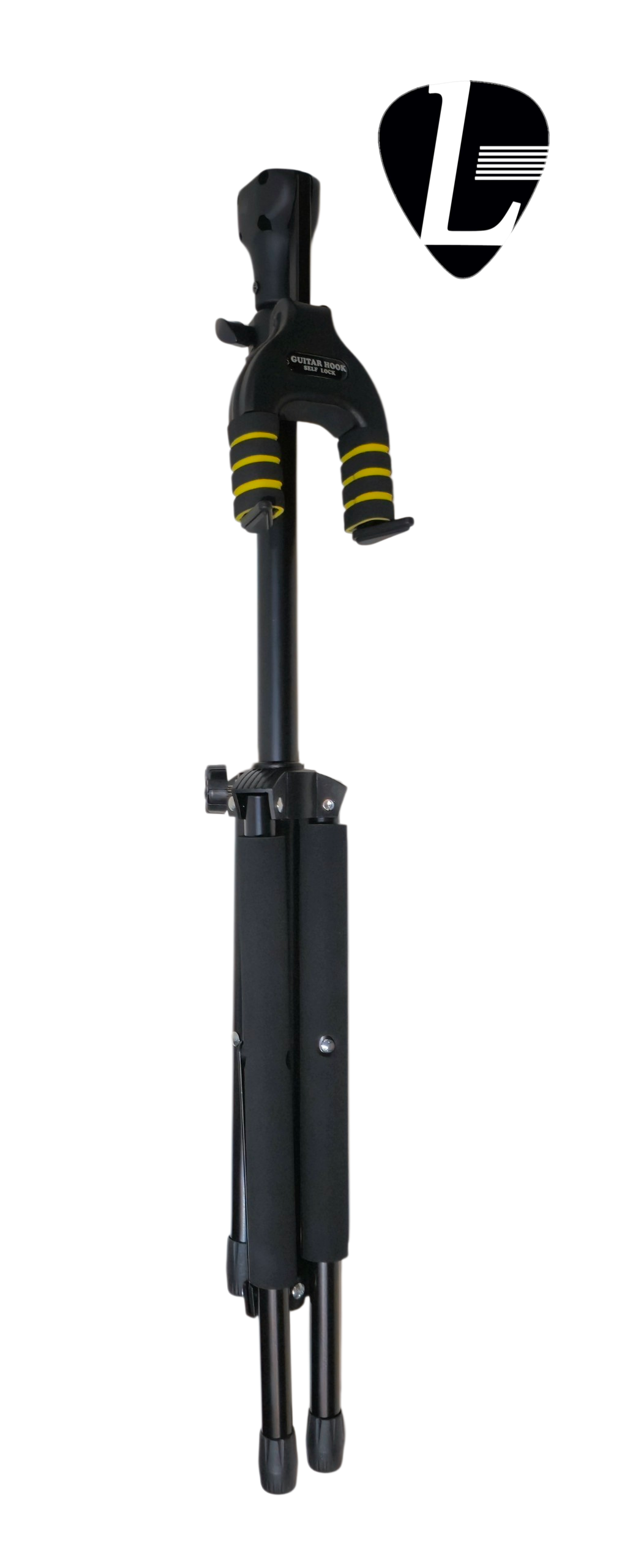 Luthier LGS-1 GL in folded position length 76cm height-10cm width-9cm a Space Saving storage