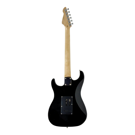 MetalGear Conquerer ST15FM-BKS HSH Super Strats, Black Body, bolt-on, SlimNeck Fast Frets