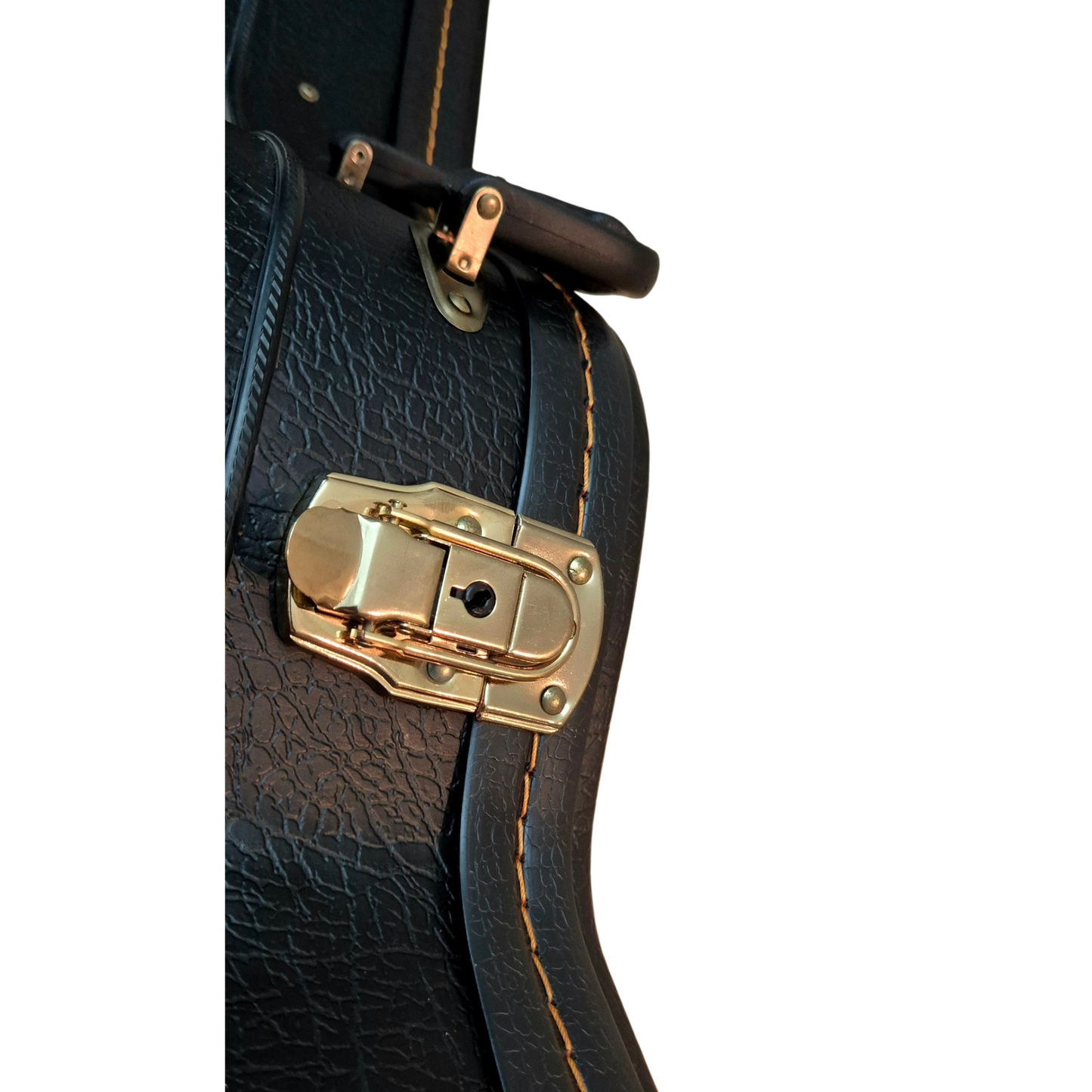 Luthier Jazz Thin-body Hardcase Black Leatheroid