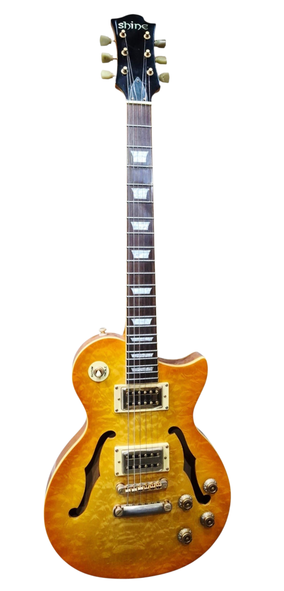 GoldCoral-570-LPFH Semi Hollow
