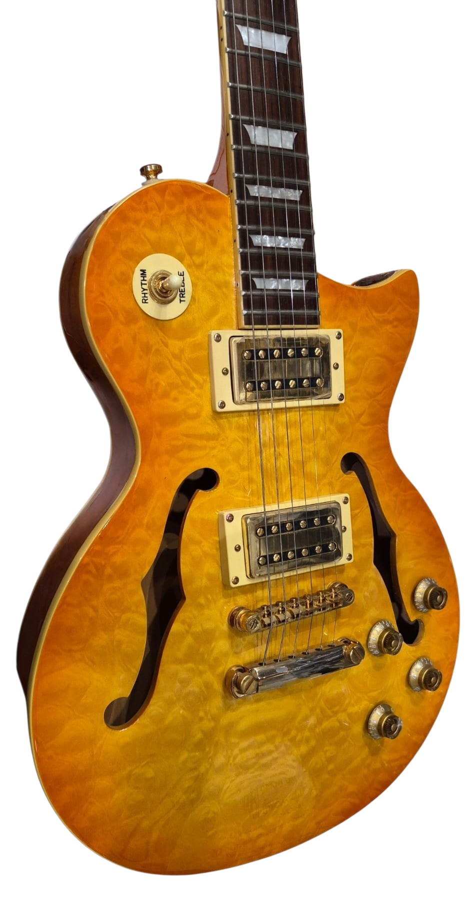 GoldCoral-570-LPFH Semi Hollow