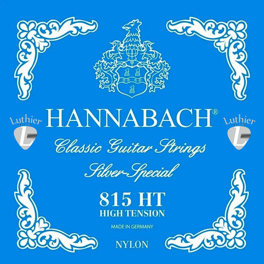 Hannabach 815HT Classical Guitar Strings - High Tension | SYF & Concert Performance