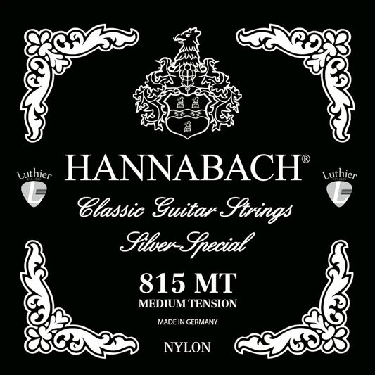Hannabach 815MT Classical Guitar Strings - Medium Tension | SYF & Concert Performance