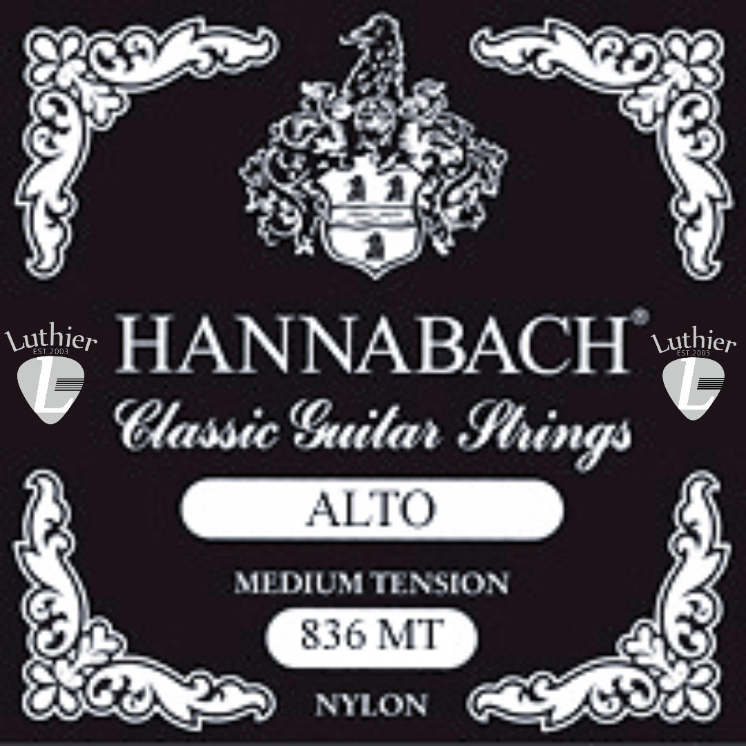 Hannabach Alto Classical Guitar Strings - Medium Tension | SYF & Concert Performance