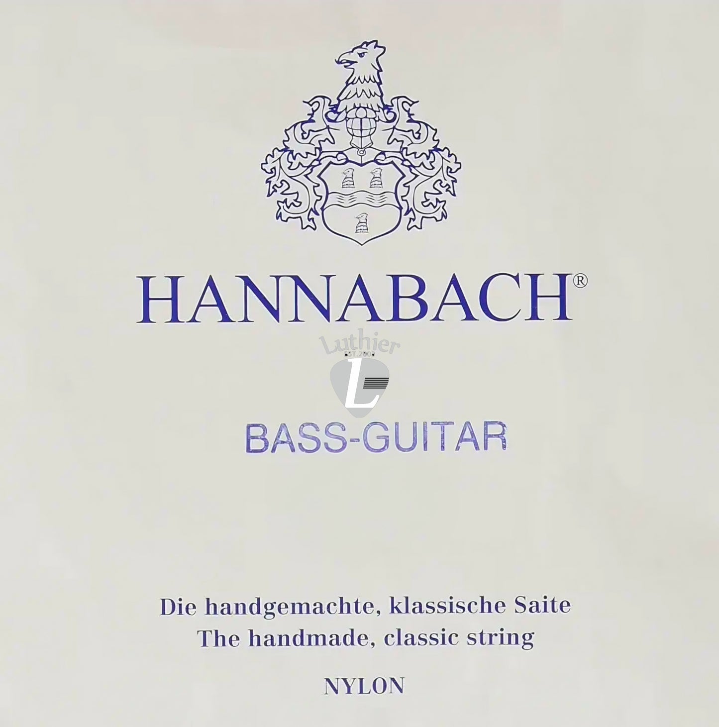 Hannabach Bass Classical Guitar Strings - Medium Tension - 70cm Scale | SYF & Concert Performance