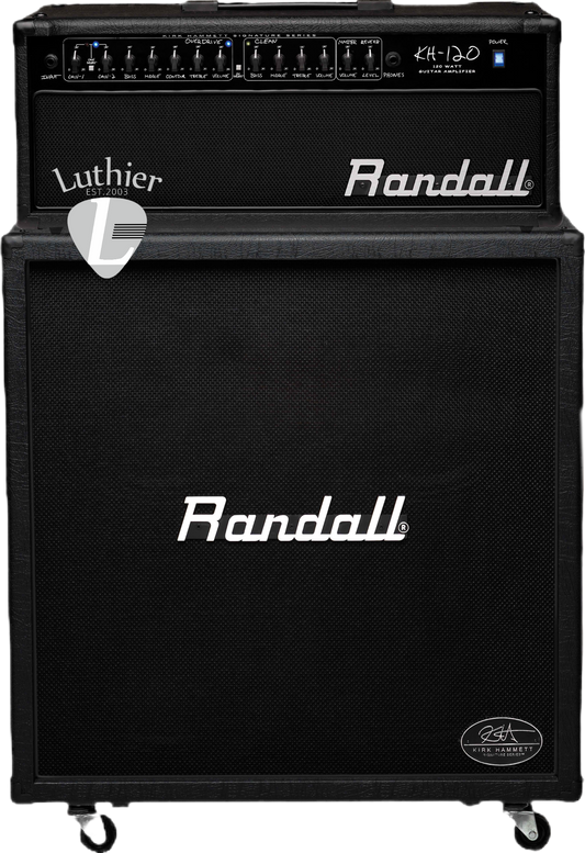 Kirk Hammett Signature Stack Amp: KH120R 120W Head + KH412 4x50W Celestion Cabinet