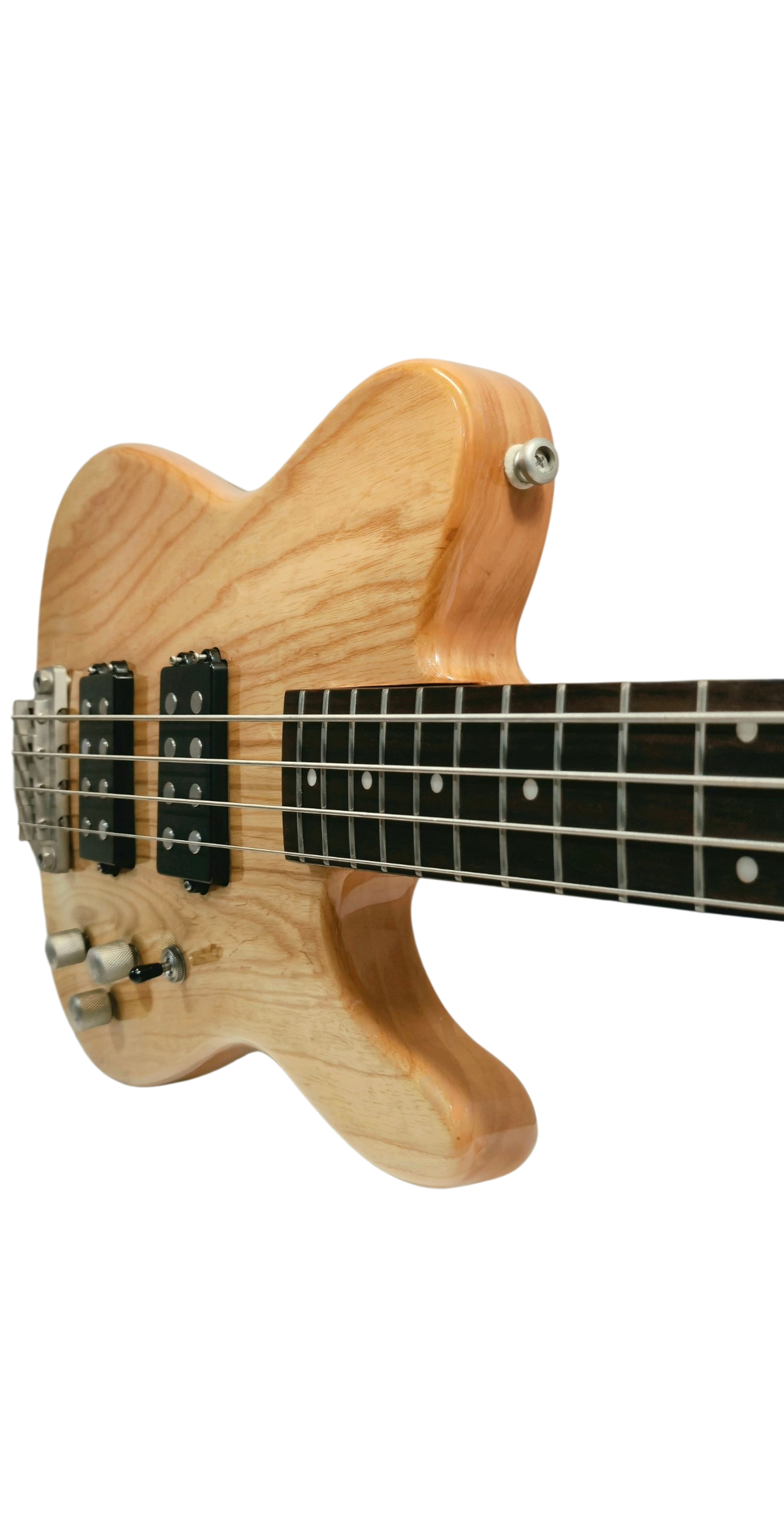 Luthier Blond SAB-724-2H Telecaster-BASS Head style Nickle plated head machine
