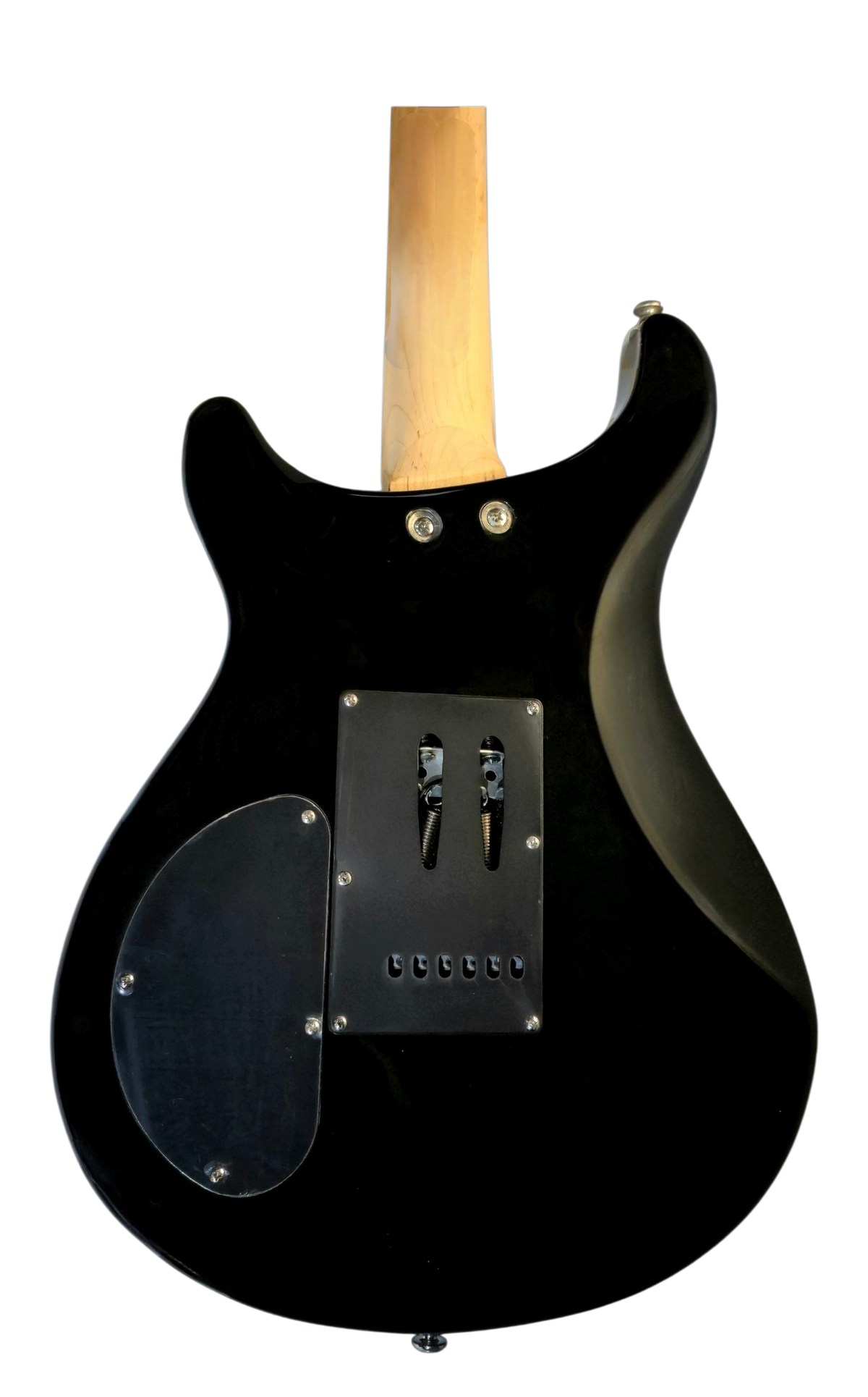 MetalGear MTG-DLX-QBS_Black_Gloss_Body_Satin_Maple_Neck