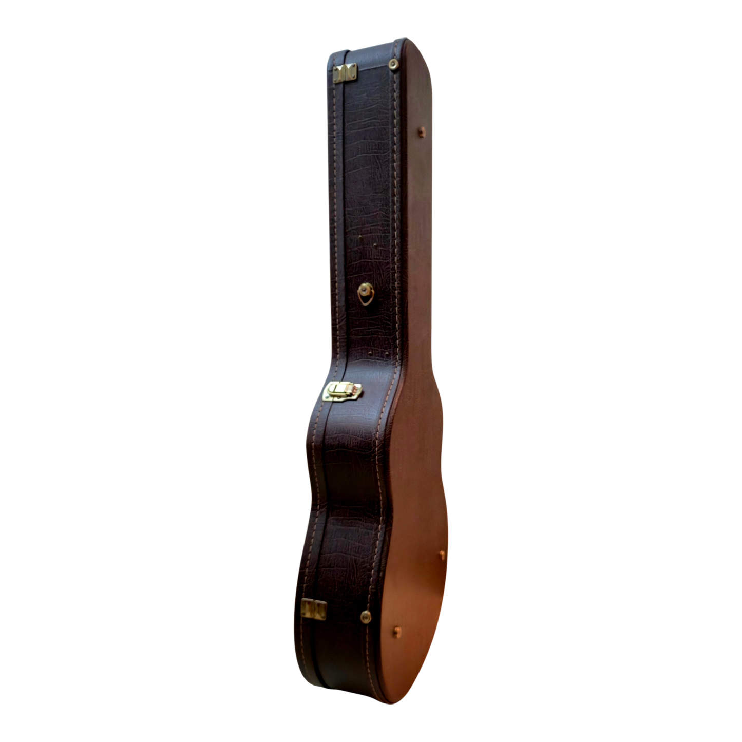 Martinez ContraBass Classic Guitars / 12-strings Jumbo Guitar Arch-Top Hard Case for up to 44-inches length guitars, with 2 pcs Strap-Hooks ready for backpacking