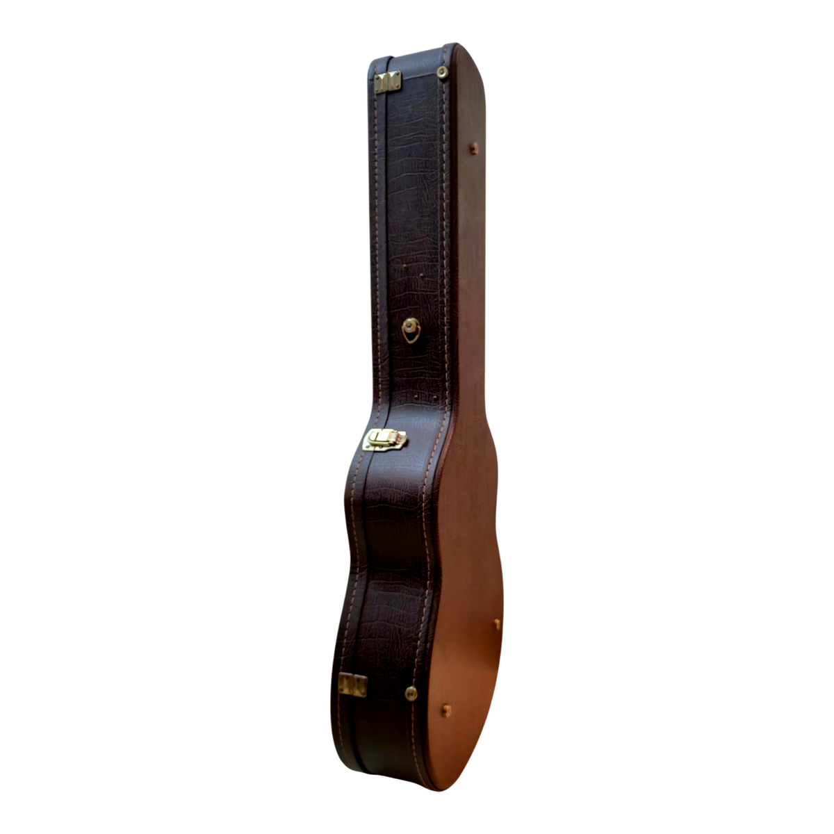 Martinez ContraBass Classic Guitars / 12-strings Jumbo Guitar Arch-Top Hard Case for up to 44-inches length guitars, with 2 pcs Strap-Hooks ready for backpacking