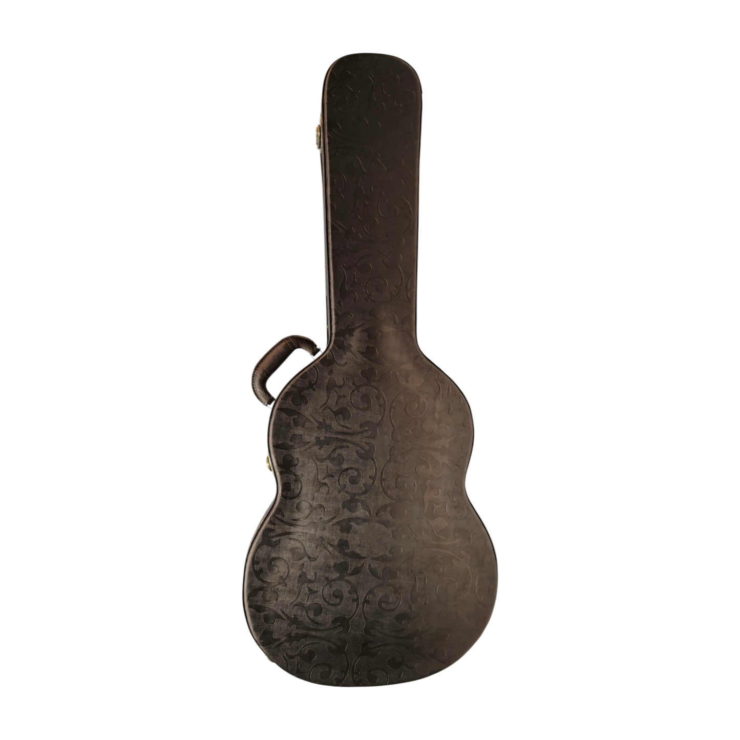 Martinez Premium Leatheroid Classic Brown Hard Case