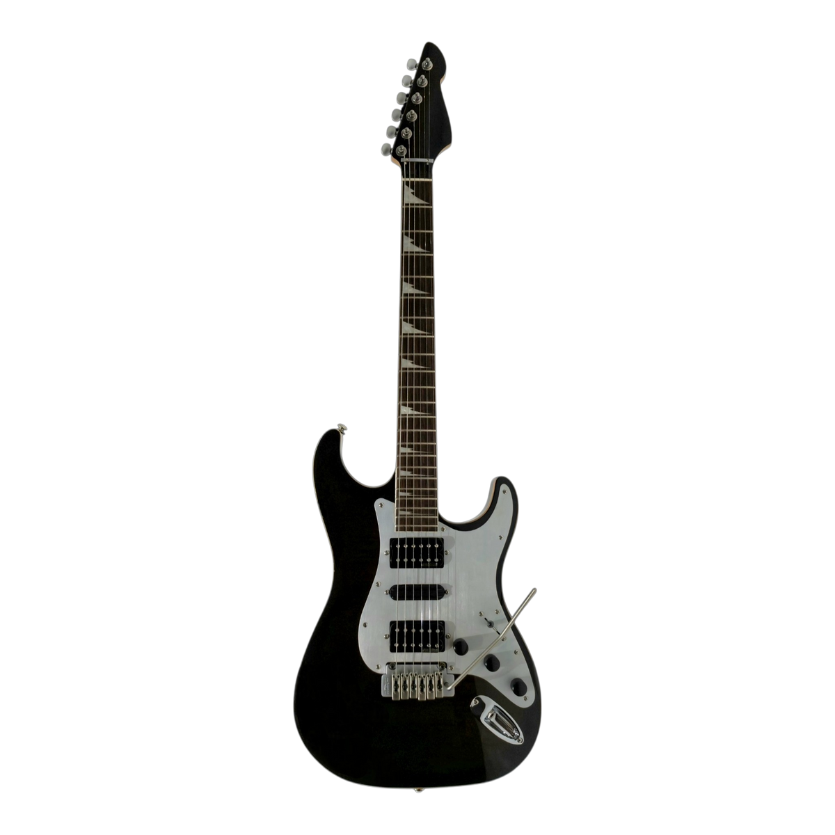 MetalGear Conquerer ST15FM-BKS HSH pick ups Super Strats Metal PickGuard premium model