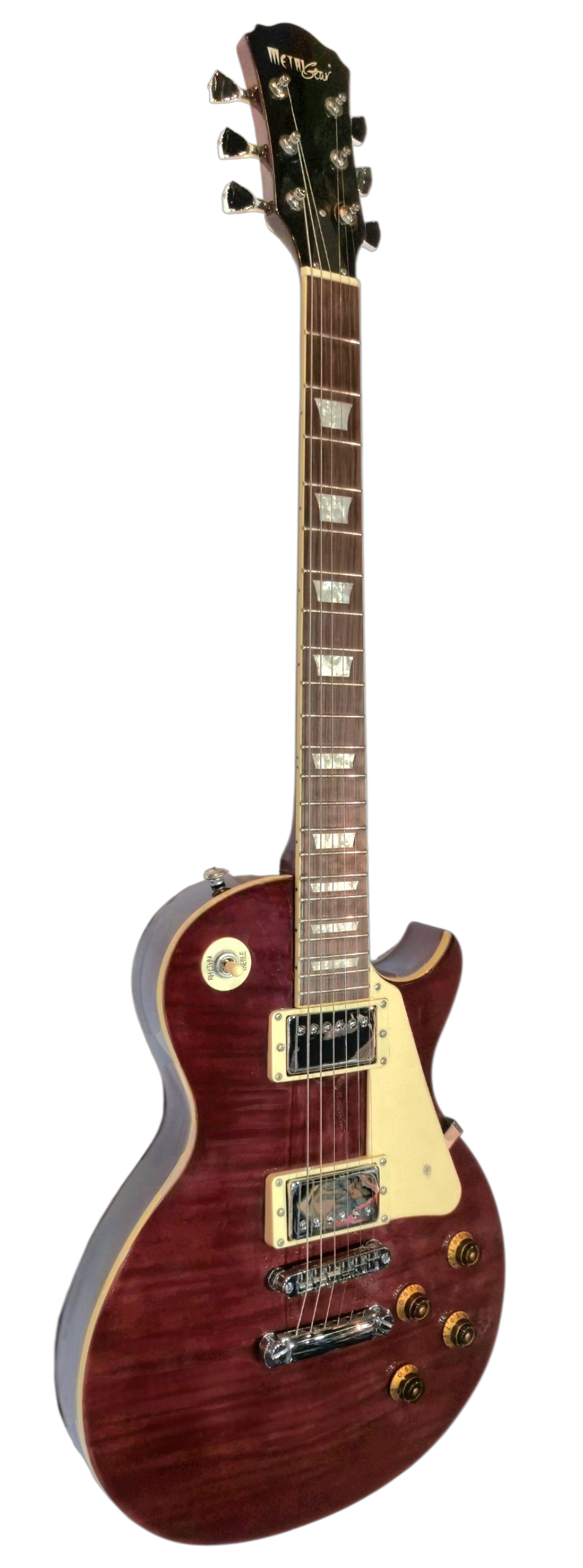 MetalGear LP-DLX FWB LesPaul 1959 Wine Burst