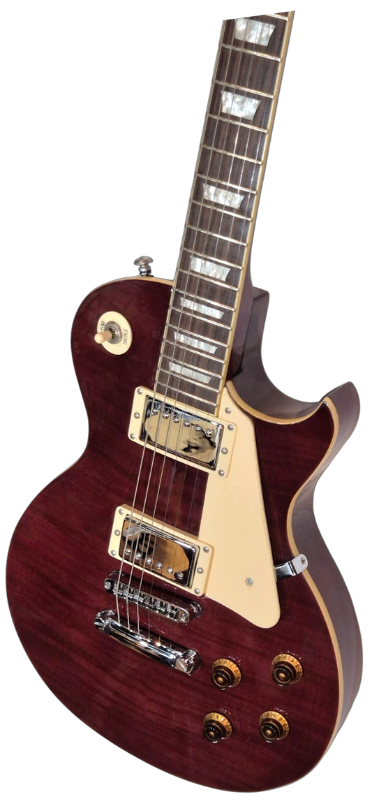 MetalGear LP-DLX FWB LesPaul 1959 Wine Burst