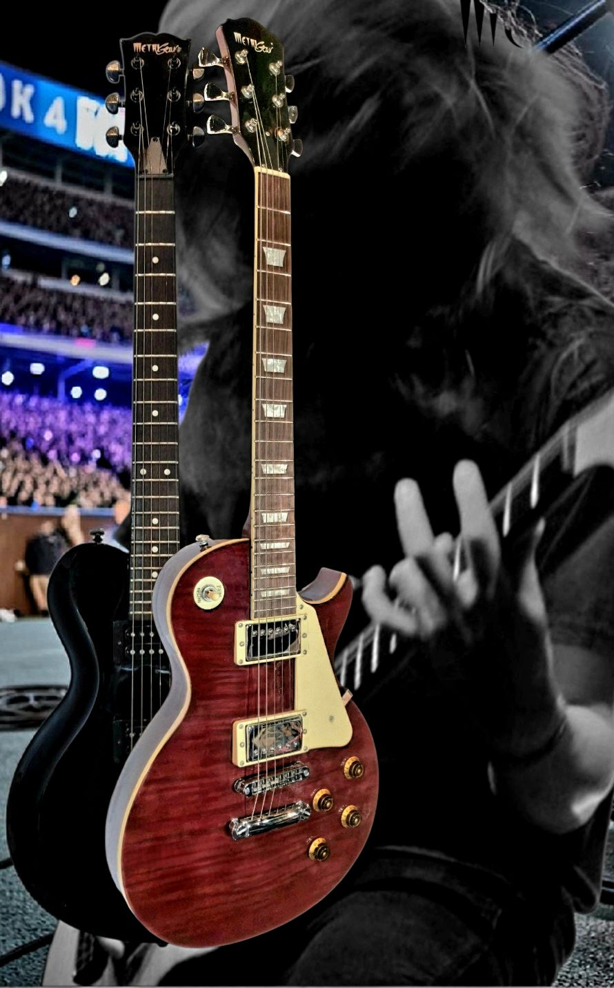MetalGear LP-DLX FWB LesPaul 1959 Wine Burst