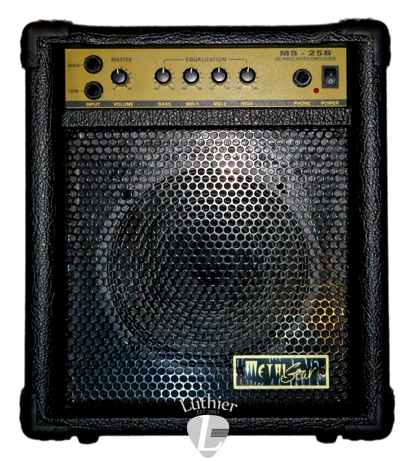 MetalGear MS25B 25W Bass Combo Amp 1 x 8" Bass Speaker
