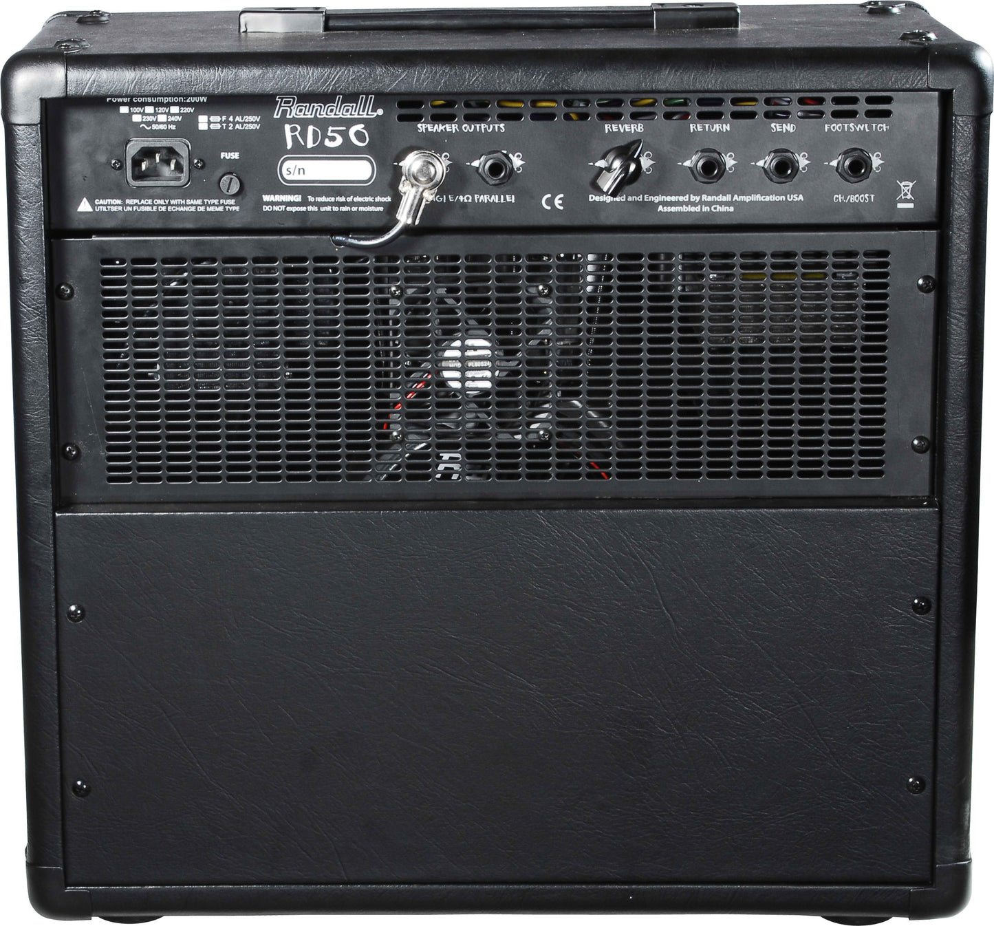 Randall RD-50CE Diavlo - All-Tube 50W Guitar Combo Amp For Versatile Studio And Stage Tones