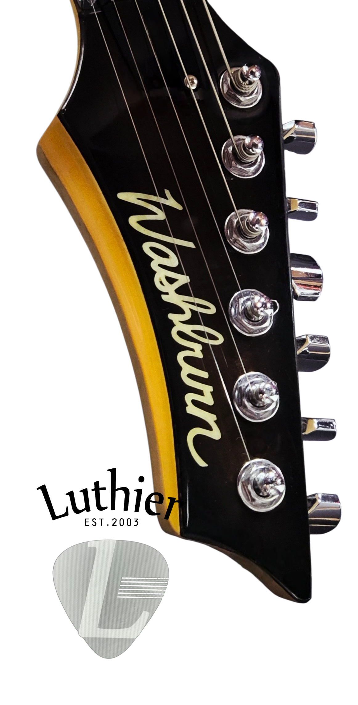 Wait no more how many brands has this head turning SplitLevel HeadStock design?