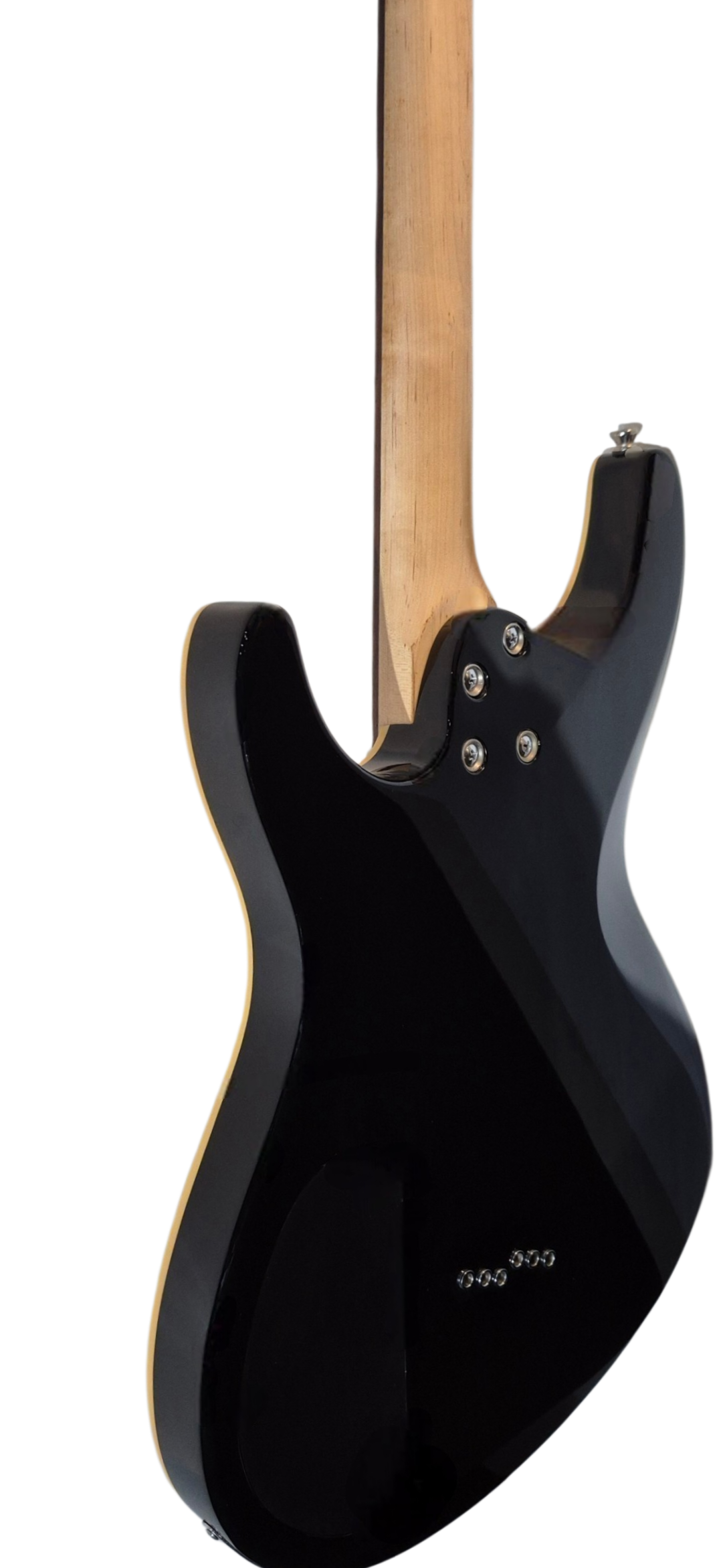 RX40F-TSB-Satin_Maple_Neck_Black_Gloss_back