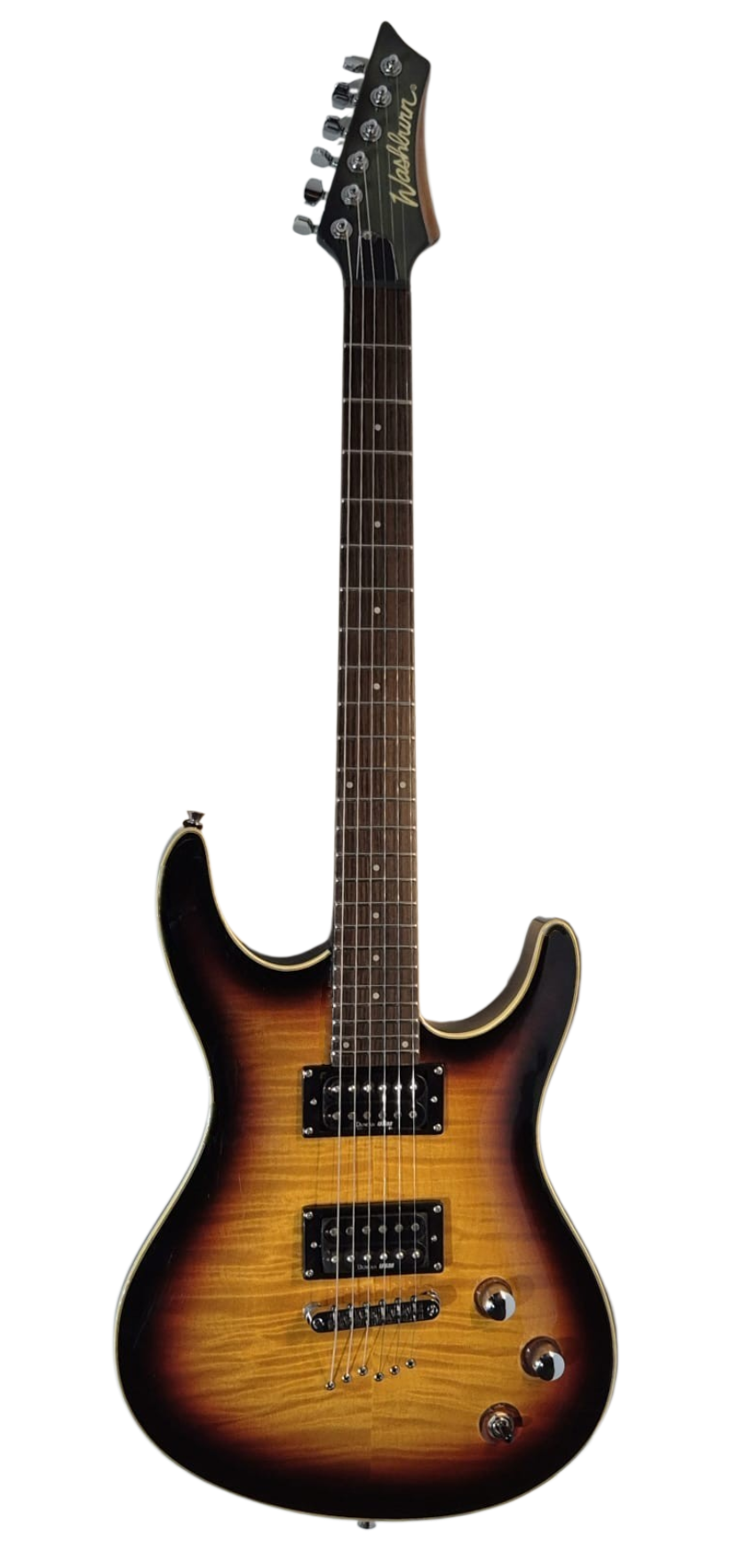 Washburn RX50F Super Strat – H-H Set-Neck Electric Guitar