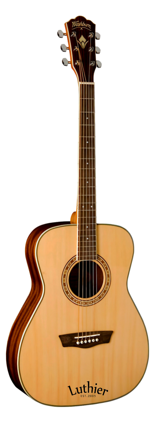 WF10S Washburn FOLK Solid Spruce 40" great for petite adults and adolescent