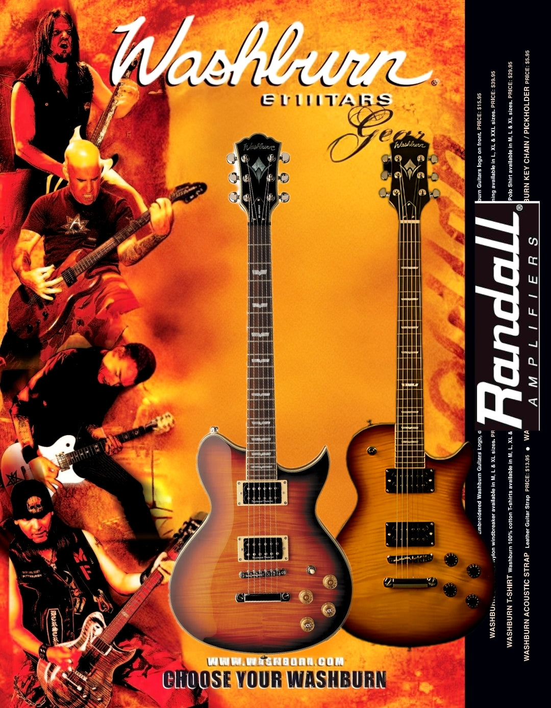 Washburn WIN-DLX-FHB Flame Maple Single-Cut Electric Guitar | Les Paul Style with Seymour Duncan Humbuckers