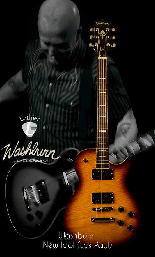 Washburn Les Paul New Idol WIN-DLX-FBB