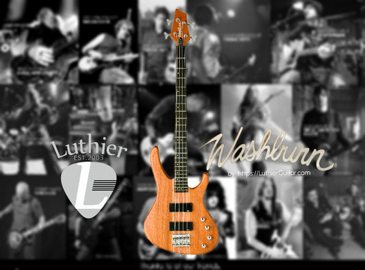Washburn Bass Force4 Neck thru Body single woodd