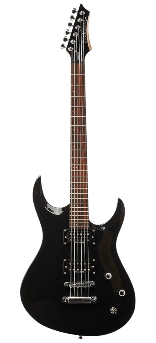 Washburn XM-STD-BK Premium Strats Black gloss