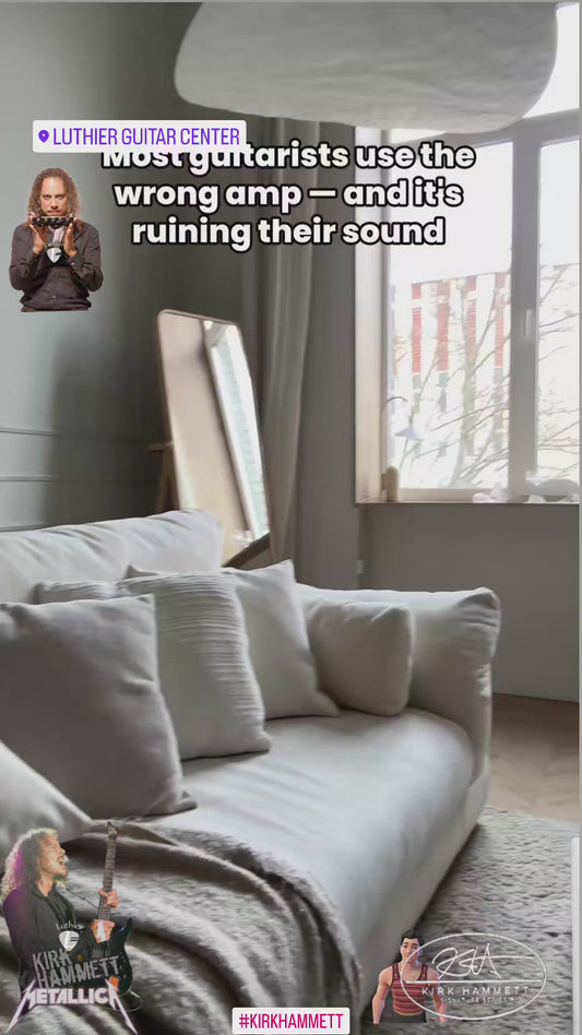 Kirk Hammett Signature Stack Amp: KH120R 120W Head + KH412 4x50W Celestion Cabinet